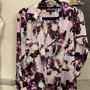 Banana republic floral button down
